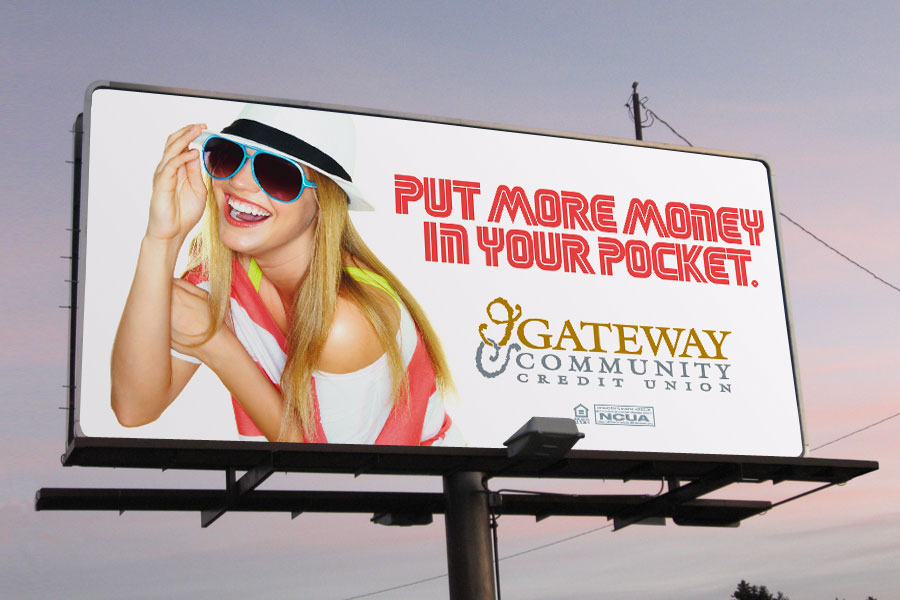 Gateway-Credit-Union-Poster-Billboard-Design-In-Your-Pocket
