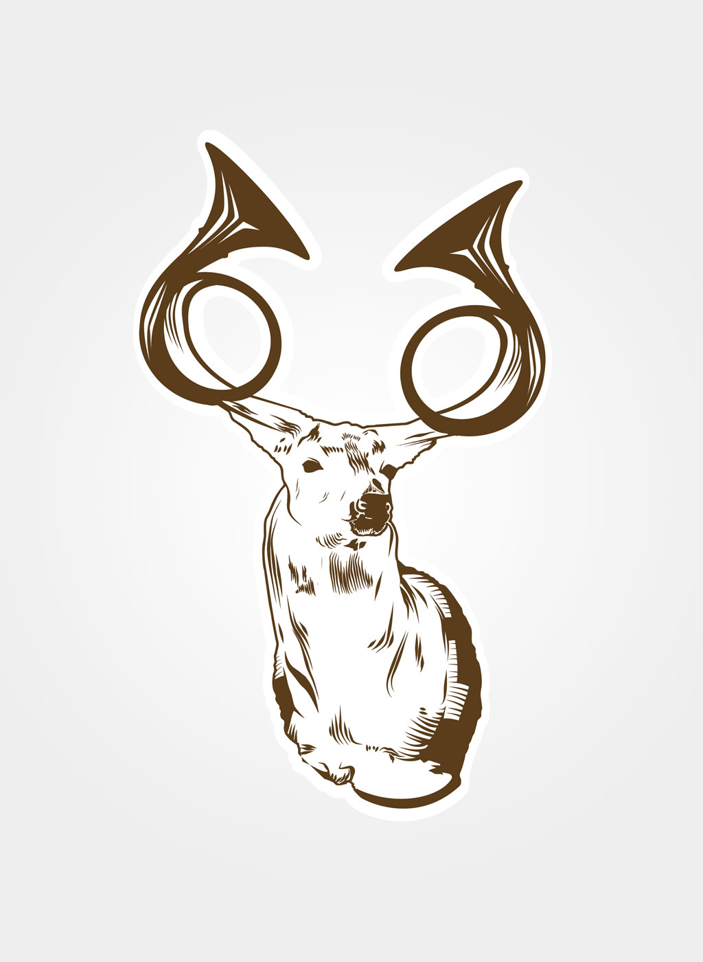 Illustration-french-deer-horn