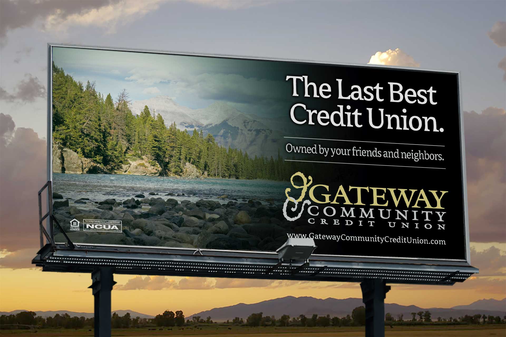 Credit Union Billboard