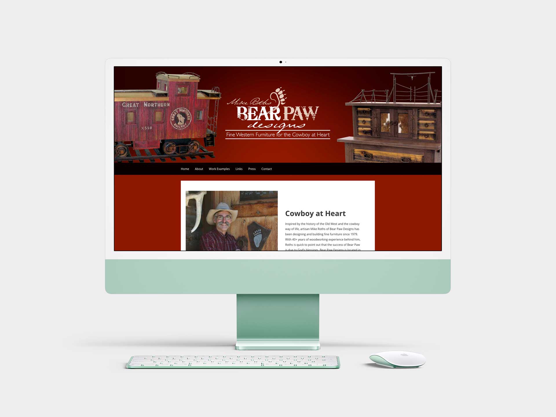 Bear Paw Designs Website