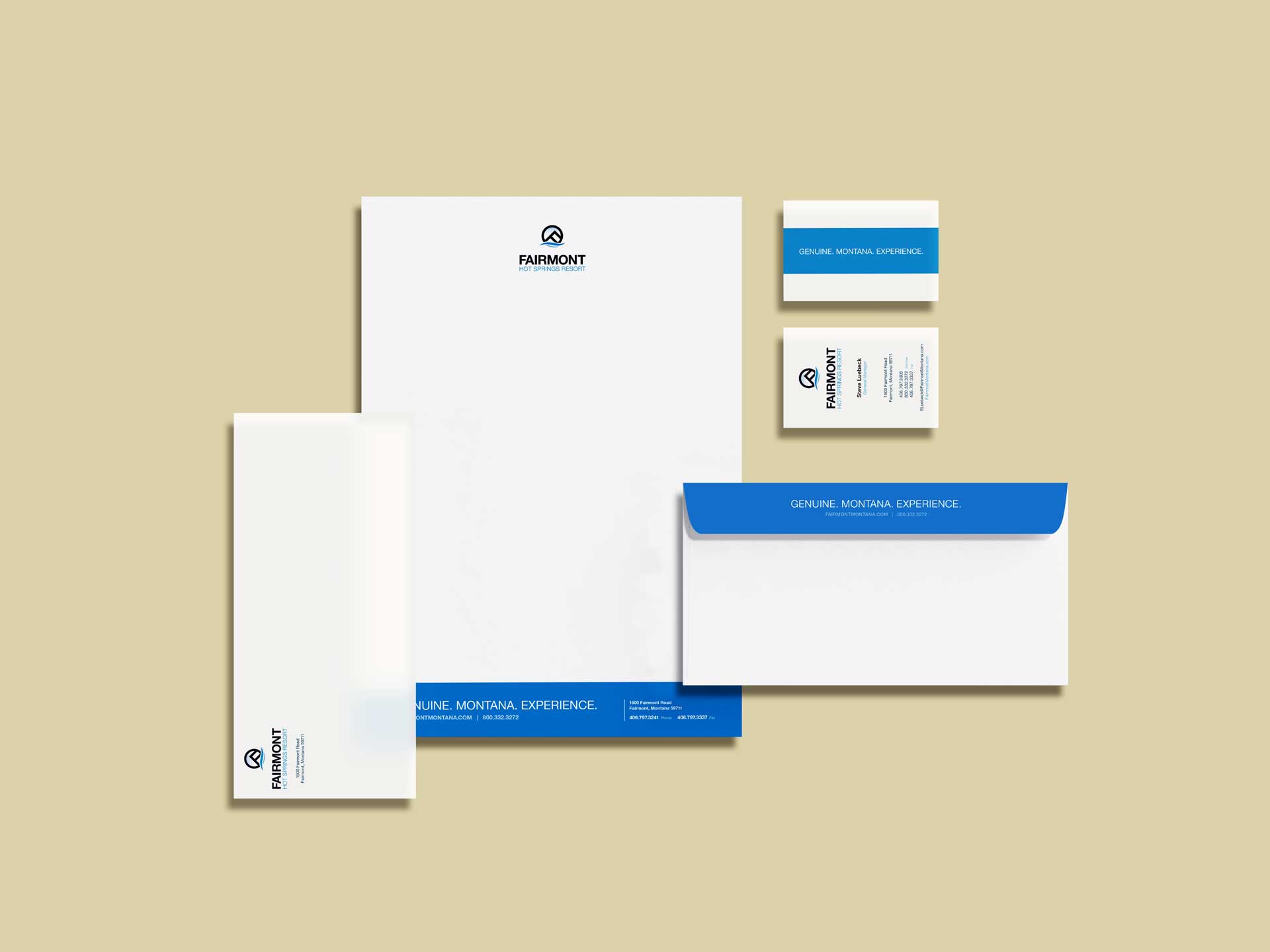 Fairmont Hot Springs Resort Stationery