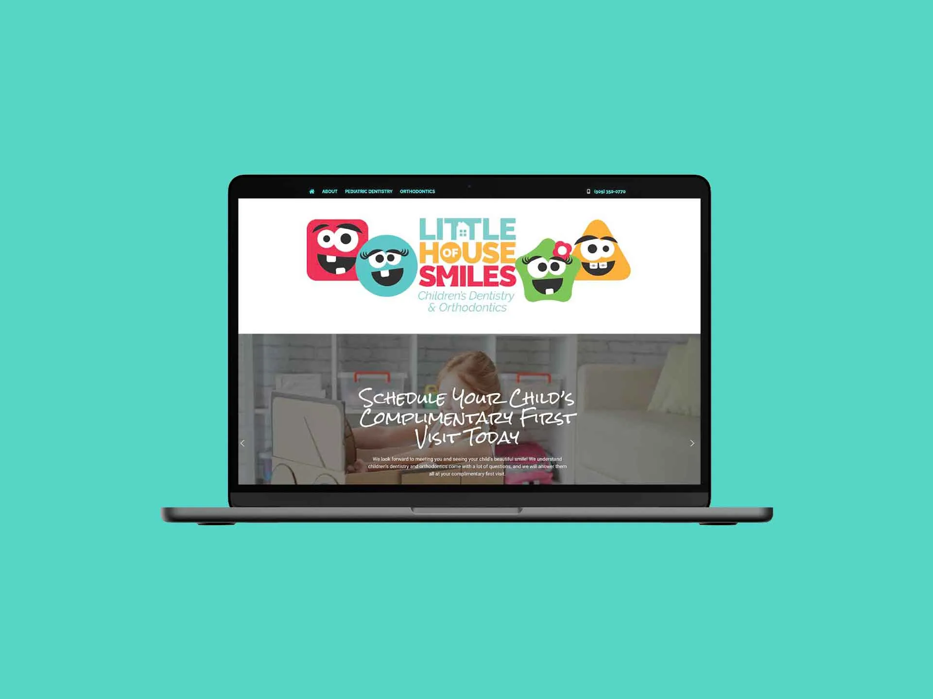 Little House of Smiles Website Design